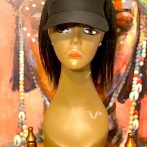 Black Ponytail Hat light weight Cute Affordable